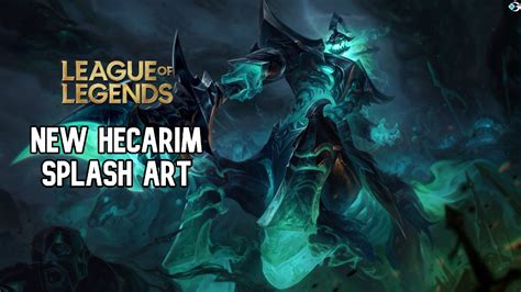 hecarim new splash|hecarim riot release date.